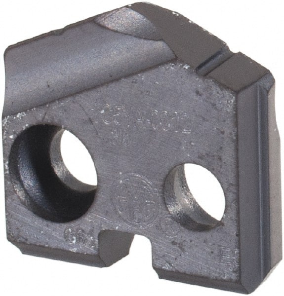 Allied Machine and Engineering - 3/8" Diam 132° Seat Size Y Spade Drill Insert - Apex Tool & Supply