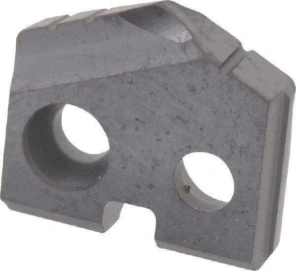 Allied Machine and Engineering - 13/32" Diam x 3/32" Thick, Seat Code Y, 132° Included Angle Spade Drill Insert - TiAlN Coated, Carbide, Grade P40, Series T-A - Apex Tool & Supply