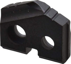 Allied Machine and Engineering - 7/16" Diam x 3/32" Thick, Seat Code Z, 132° Included Angle Spade Drill Insert - TiAlN Coated, Carbide, Grade P40, Series T-A - Apex Tool & Supply