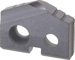 Allied Machine and Engineering - 15/32" Diam x 3/32" Thick, Seat Code Z, 132° Included Angle Spade Drill Insert - TiAlN Coated, Carbide, Grade P40, Series T-A - Apex Tool & Supply