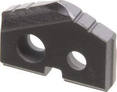 Allied Machine and Engineering - 1/2" Diam x 3/32" Thick, Seat Code Z, 132° Included Angle Spade Drill Insert - TiAlN Coated, Carbide, Grade P40, Series T-A - Apex Tool & Supply