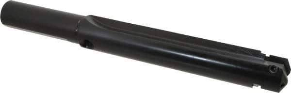 Allied Machine and Engineering - Series C, 1-1/2 to 2-3/8" Diam, 1-1/4" Diam Straight Shank, Straight Flute Spade Drill - 8-1/2" Max Depth, 9-1/2" Body Length, 12-1/2" OAL, Standard Length, Through Coolant - Apex Tool & Supply