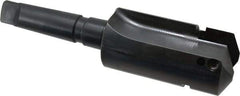Allied Machine and Engineering - Series E, 2-1/2 to 3-3/8" Diam, 4MT Taper Shank, Straight Flute Spade Drill - 5" Max Depth, 6-5/16" Body Length, 9-7/8" OAL, Short Length - Apex Tool & Supply