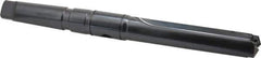 Allied Machine and Engineering - Series 2.5, 1-3/16 to 1-3/8" Diam, 4MT Taper Shank, Straight Flute Spade Drill - 5-3/8" Max Depth, 8-37/64" Body Length, 13-1/16" OAL, Intermediate Length, Through Coolant - Apex Tool & Supply
