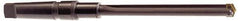 Allied Machine and Engineering - Series 7, 3-17/32 to 4-1/2" Diam, 5MT Taper Shank, Straight Flute Spade Drill - 21-7/8" Max Depth, 26-13/16" Body Length, 32-7/16" OAL, Extended Length, Through Coolant - Apex Tool & Supply