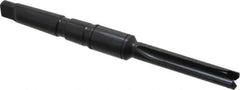 Allied Machine and Engineering - Series 0, 33/64 to 11/16" Diam, 2MT Taper Shank, Straight Flute Spade Drill - 2-1/2" Max Depth, 4-49/64" Body Length, 7-19/32" OAL, Standard Length, Through Coolant - Apex Tool & Supply
