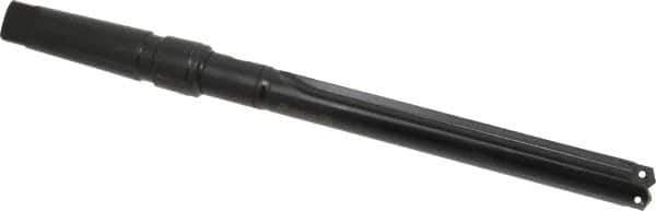 Allied Machine and Engineering - Series 2, 31/32 to 1-3/8" Diam, 4MT Taper Shank, Straight Flute Spade Drill - 7-3/8" Max Depth, 10-19/64" Body Length, 14-25/32" OAL, Standard Length, Through Coolant - Apex Tool & Supply