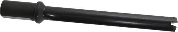Allied Machine and Engineering - Series 2, 31/32 to 1-3/8" Diam, 1-1/4" Diam Straight Shank with Flange, Straight Flute Spade Drill - 7-3/8" Max Depth, 9-13/64" Body Length, 11-11/32" OAL, Standard Length, Through Coolant - Apex Tool & Supply
