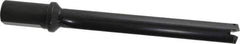 Allied Machine and Engineering - Series 2, 31/32 to 1-3/8" Diam, 1-1/4" Diam Straight Shank with Flange, Straight Flute Spade Drill - 7-3/8" Max Depth, 9-13/64" Body Length, 11-11/32" OAL, Standard Length, Through Coolant - Apex Tool & Supply