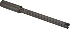 Allied Machine and Engineering - Series 0, 33/64 to 11/16" Diam, 3/4" Diam Straight Shank, Straight Flute Spade Drill - 4-1/2" Max Depth, 5-27/64" Body Length, 7-11/16" OAL, Extended Length, Through Coolant - Apex Tool & Supply