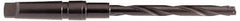 Allied Machine and Engineering - Series 1, 18 to 24mm Diam, 3MT Taper Shank, Helical Flute Spade Drill - 273.1mm Max Depth, 345.7mm Body Length, 435.8mm OAL, Extended Length, Through Coolant - Apex Tool & Supply
