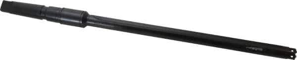Allied Machine and Engineering - Series 1, 45/64 to 15/16" Diam, 3MT Taper Shank, Straight Flute Spade Drill - 10-3/4" Max Depth, 13-39/64" Body Length, 17-5/32" OAL, Extended Length, Through Coolant - Apex Tool & Supply