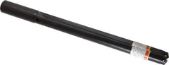 Allied Machine and Engineering - Series 2.5, 1-3/16 to 1-3/8" Diam, 1-1/4" Diam Straight Shank, Straight Flute Spade Drill - 11-3/8" Max Depth, 12-41/64" Body Length, 16" OAL, Extended Length, Through Coolant - Apex Tool & Supply