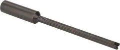 Allied Machine and Engineering - Series Y, 3/8 to 27/64" Diam, 3/4" Diam Straight Shank, Straight Flute Spade Drill - 4-3/8" Max Depth, 5-1/4" Body Length, 7-17/32" OAL, Extended Length, Through Coolant - Apex Tool & Supply