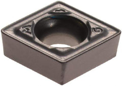 Iscar - CCMT2-1 WG Grade IC907 Carbide Turning Insert - TiAlN/TiN Finish, 80° Diamond, 1/4" Inscr Circle, 3/32" Thick, 1/64" Corner Radius - Apex Tool & Supply