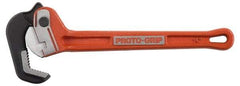 Proto - 10" Cast Iron & Steel Straight Pipe Wrench - 2" Pipe Capacity - Apex Tool & Supply
