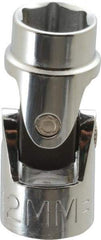 Proto - 3/8" Drive, Standard Hand Socket - 6 Points, 1-3/4" OAL, Alloy Steel, Chrome Finish - Apex Tool & Supply