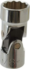 Proto - 5/8", 3/8" Drive, Standard Hand Socket - 12 Points, 1-27/32" OAL, Alloy Steel, Chrome Finish - Apex Tool & Supply