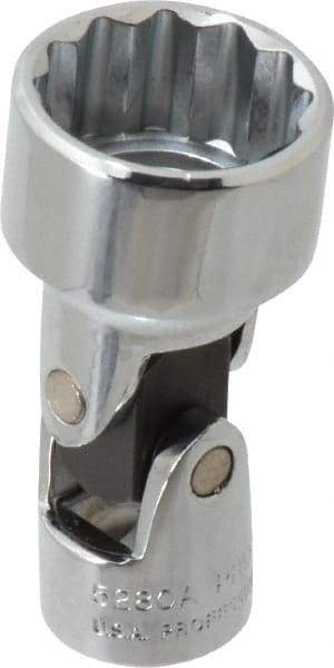 Proto - 7/8", 3/4" Drive, Standard Hand Socket - 12 Points, 2" OAL, Chrome Finish - Apex Tool & Supply