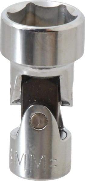 Proto - 3/8" Drive, Standard Hand Socket - 6 Points, 2" OAL, Alloy Steel, Chrome Finish - Apex Tool & Supply