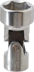 Proto - 3/8" Drive, Standard Hand Socket - 6 Points, 2" OAL, Alloy Steel, Chrome Finish - Apex Tool & Supply
