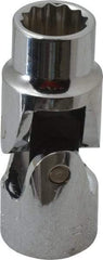 Proto - 9/16", 1/2" Drive, Standard Hand Socket - 12 Points, 2-15/32" OAL, Alloy Steel, Chrome Finish - Apex Tool & Supply