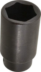 Proto - 1/2" Drive 35mm Deep Impact Socket - 6 Points, 3-1/2" OAL - Apex Tool & Supply