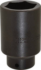 Proto - 1/2" Drive 1-9/16" Deep Impact Socket - 6 Points, 3-1/2" OAL - Apex Tool & Supply