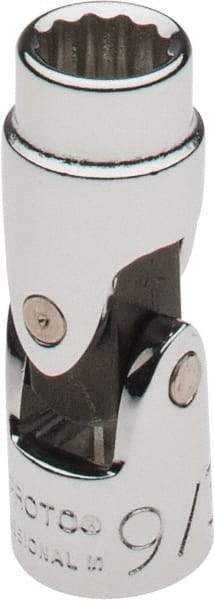 Proto - 9/32", 1/4" Drive, Standard Hand Socket - 12 Points, 1-13/32" OAL, Alloy Steel, Chrome Finish - Apex Tool & Supply