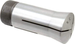 Lyndex - 1/16 Inch 5C Round Collet - 3.27 Inch Overall Length, 1.041-24 Internal Thread Size, Steel, 0.0007 Inch TIR - Exact Industrial Supply