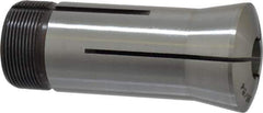 Lyndex - 35/64 Inch 5C Round Collet - 3.27 Inch Overall Length, 1.041-24 Internal Thread Size, Steel, 0.0011 Inch TIR - Exact Industrial Supply