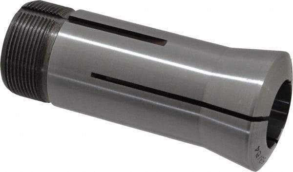 Lyndex - 53/64 Inch 5C Round Collet - 3.27 Inch Overall Length, 1.041-24 Internal Thread Size, Steel, 0.0011 Inch TIR - Exact Industrial Supply