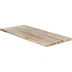 Made in USA - Maple Comfort Edge Workbench & Workstation Work Bench Top - Use with Edsal Workbenches - Apex Tool & Supply