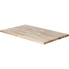 Made in USA - Maple Comfort Edge Workbench & Workstation Work Bench Top - Use with Edsal Workbenches - Apex Tool & Supply