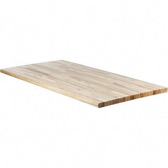 Made in USA - Maple Comfort Edge Workbench & Workstation Work Bench Top - Use with Edsal Workbenches - Apex Tool & Supply