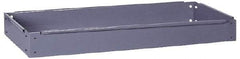 Edsal - 30" Long x 16" Wide x 3-1/2" High, Cart Extra Tray - 500 Lb Capacity - Apex Tool & Supply