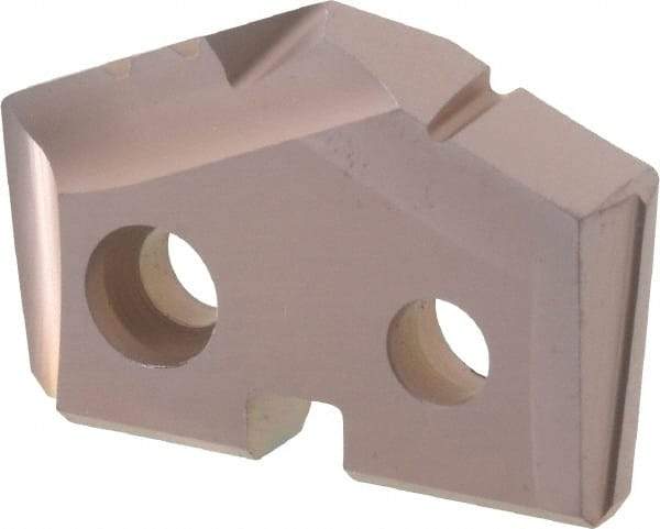 Allied Machine and Engineering - 51/64" Diam x 5/32" Thick, Seat Code 1, 132° Included Angle Spade Drill Insert - AM200 Coated, Cobalt, Grade Super Cobalt, Series GEN2 T-A - Apex Tool & Supply