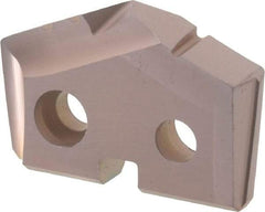 Allied Machine and Engineering - 51/64" Diam x 5/32" Thick, Seat Code 1, 132° Included Angle Spade Drill Insert - AM200 Coated, Cobalt, Grade Super Cobalt, Series GEN2 T-A - Apex Tool & Supply