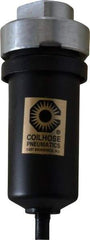Coilhose Pneumatics - Filter Mechanical Drain with Metal Bowl - 5-3/4" High x 2-1/8" Wide, For Use with Compressor Tanks, Filters, Drop Legs, Coolers & Dryers - Apex Tool & Supply