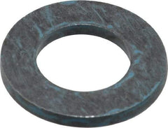 Metric Blue - M16 Screw, Alloy Steel Standard Flat Washer - 17.52mm ID x 32mm OD, 3.1mm Thick, Plain Finish - Apex Tool & Supply
