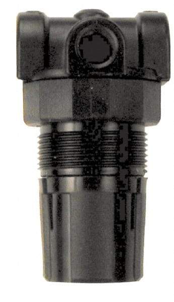Coilhose Pneumatics - 1/8 NPT Port, 9 CFM, Zinc Miniature Regulator - 0 to 50 psi Range, 250 Max psi Supply Pressure, 1/8" Gauge Port Thread, 1-1/2" Wide x 2-7/8" High - Apex Tool & Supply