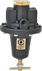 Coilhose Pneumatics - 1 NPT Port, 160 CFM, Cast Aluminum Heavy-Duty T-Handle Regulator - 0 to 125 psi Range, 250 Max psi Supply Pressure, 1/4" Gauge Port Thread, 5" Wide x 8-1/2" High - Apex Tool & Supply