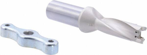 Iscar - 0.787 to 0.823" Diam, 3xD, 2.36" Max Depth, 1" Shank Diam, Replaceable Tip Drill - 20 Seat Size, DCM Toolholder, Series ChamDrill - Apex Tool & Supply