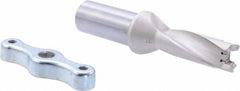 Iscar - 0.787 to 0.823" Diam, 3xD, 2.36" Max Depth, 1" Shank Diam, Replaceable Tip Drill - 20 Seat Size, DCM Toolholder, Series ChamDrill - Apex Tool & Supply