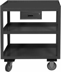 Durham - 30" Wide x 37-3/4" High x 24" Deep, Mobile Workstation - 1,200 Lb Capacity - Apex Tool & Supply