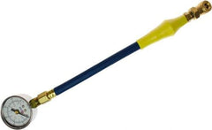 Coilhose Pneumatics - 0 to 160 psi Dial Ball Tire Pressure Gauge - 7' Hose Length - Apex Tool & Supply