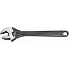 SK - Adjustable Wrench - Black Oxide Finish - Apex Tool & Supply