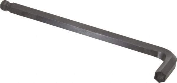 Eklind - 14mm Hex, Long Arm, Ball End Hex Key - 9-5/32" OAL, Metric System of Measurement - Apex Tool & Supply