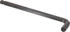Eklind - 14mm Hex, Long Arm, Ball End Hex Key - 9-5/32" OAL, Metric System of Measurement - Apex Tool & Supply