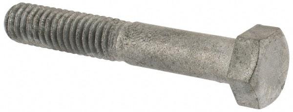 Value Collection - 5/16-18 Thread, 2" Length Under Head, Steel Hex Head Bolt - Hot Dipped Galvanized Coated, UNC Thread, ASTM A307, Grade 2 - Apex Tool & Supply